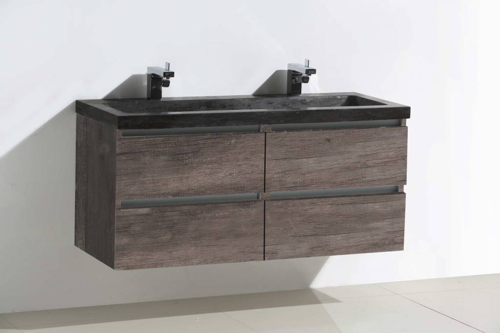 Badmeubel Trend Stone 120 Century Oak met 4 lades