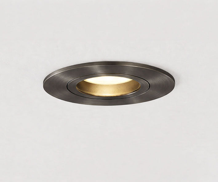 Spotz enkele inbouwspot gunmetal - extra productfoto