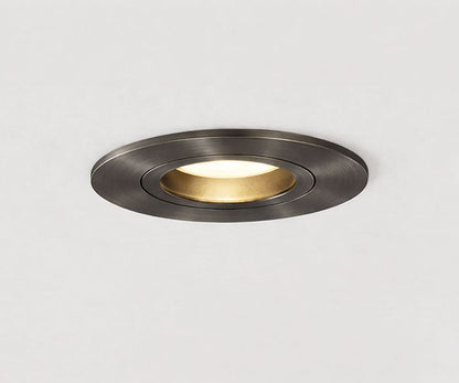 Spotz enkele inbouwspot gunmetal - extra productfoto