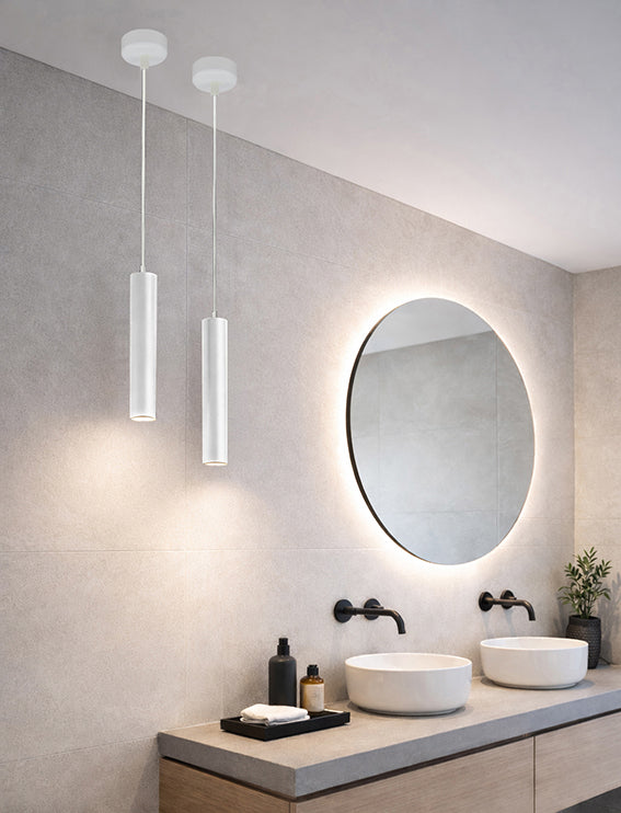 Oriona badkamer hanglamp mat wit - extra productfoto