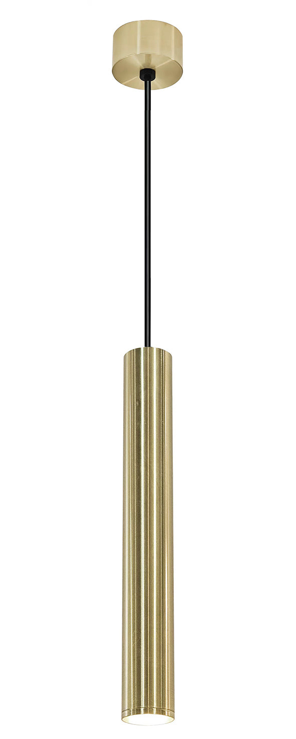 Oriona badkamer hanglamp dimbaar | IP44 | Geborsteld messing