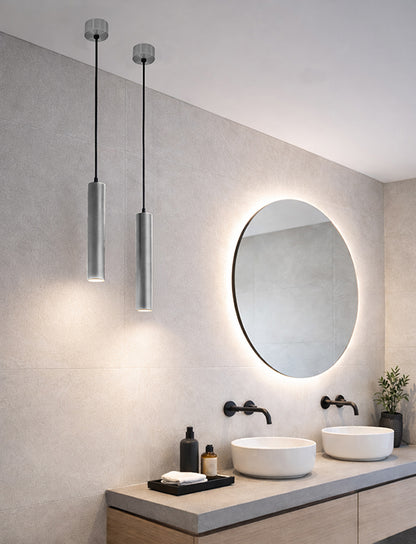 Oriona badkamer hanglamp geborsteld staal - extra productfoto