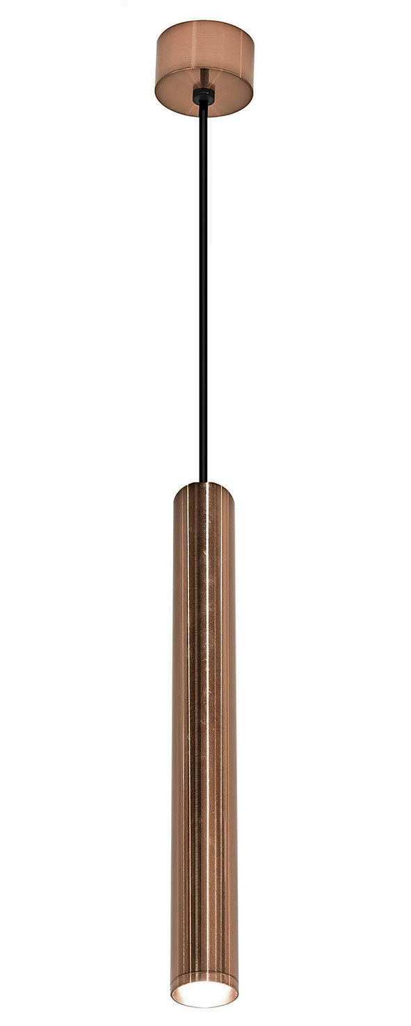 Oriona badkamer hanglamp dimbaar | IP44 | Geborsteld brons koper