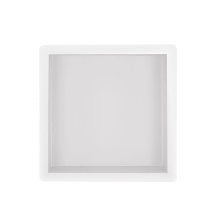Demis inbouwnis 30x30x7cm mat wit