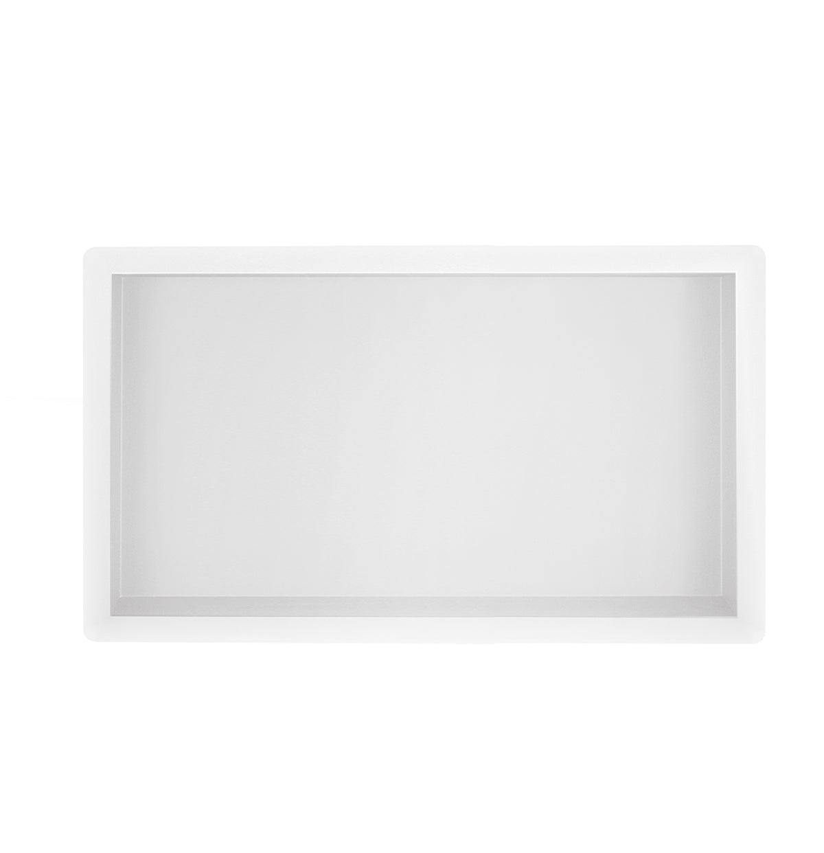 Demis inbouwnis 30x60x10cm mat wit