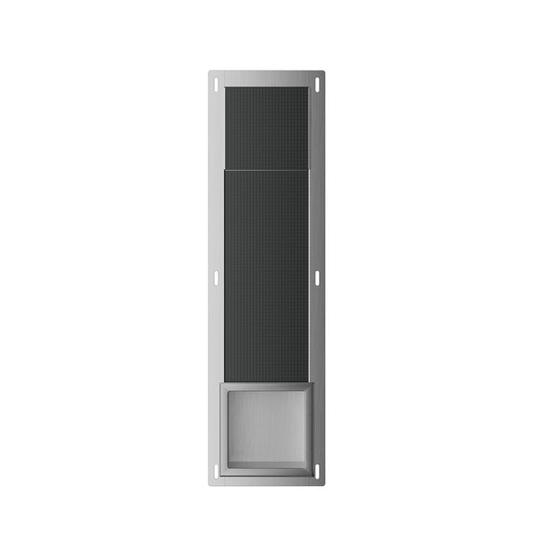 Rocko inbouw reserverolhouder | RVS