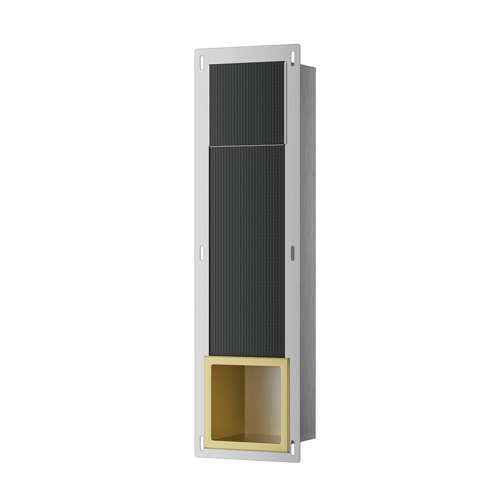 Rocko inbouw reserverolhouder geborsteld messing - productfoto 2