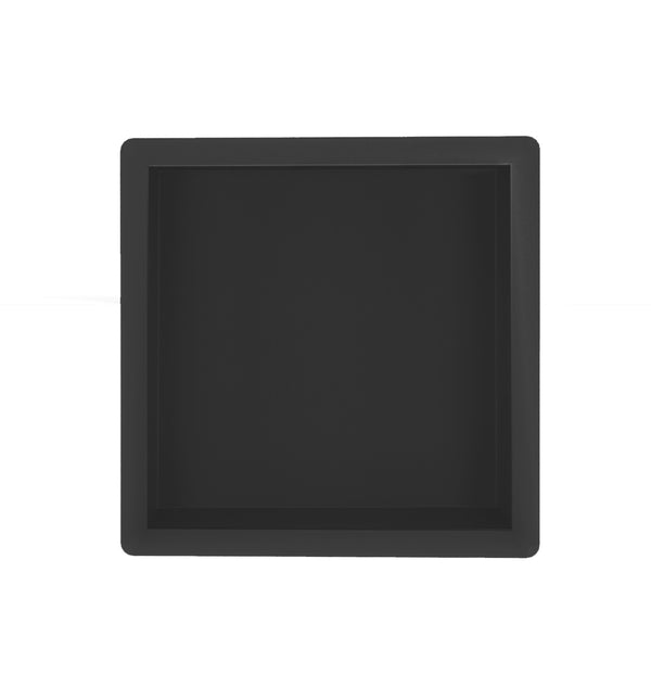 Wiesbaden built-in niche 30x30x7cm matt black