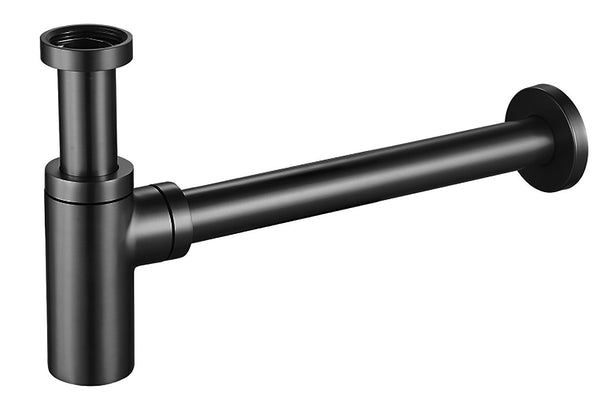 UniMatch wastafelsifon 5/4" x 32 mm gunmetal