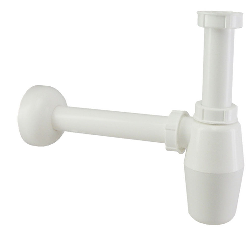 Bekersifon 5/4 inchx32mm PVC wit