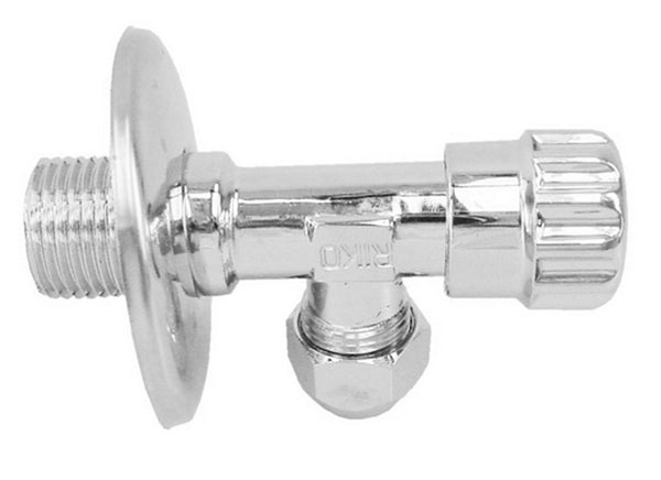 Llave de escuadra Luxor 1/2 bu x 10 sin filtro