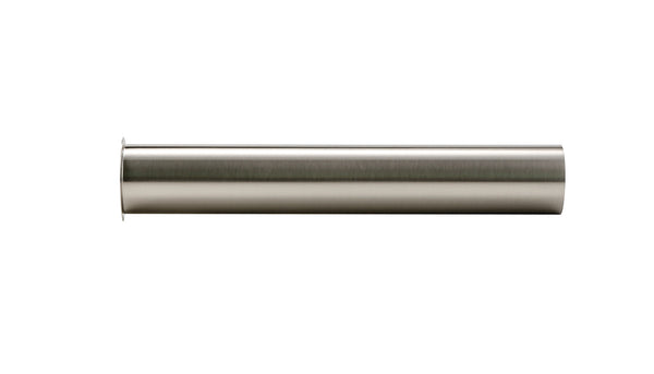UniMatch sifon verlengbuis 20 cm met kraag geborsteld staal