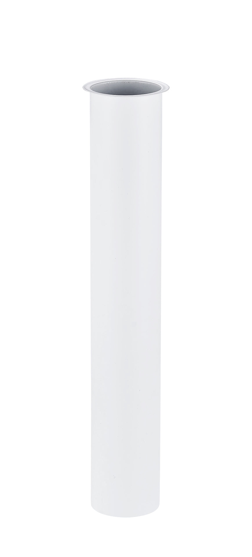 UniMatch sifon verlengbuis 20cm met kraag Mat wit