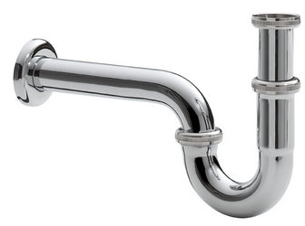 Wiesbaden chrome tube siphon 5/4x32mm