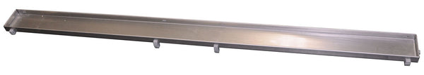 Wiesbaden stainless steel tile grid for shower drain 120x7