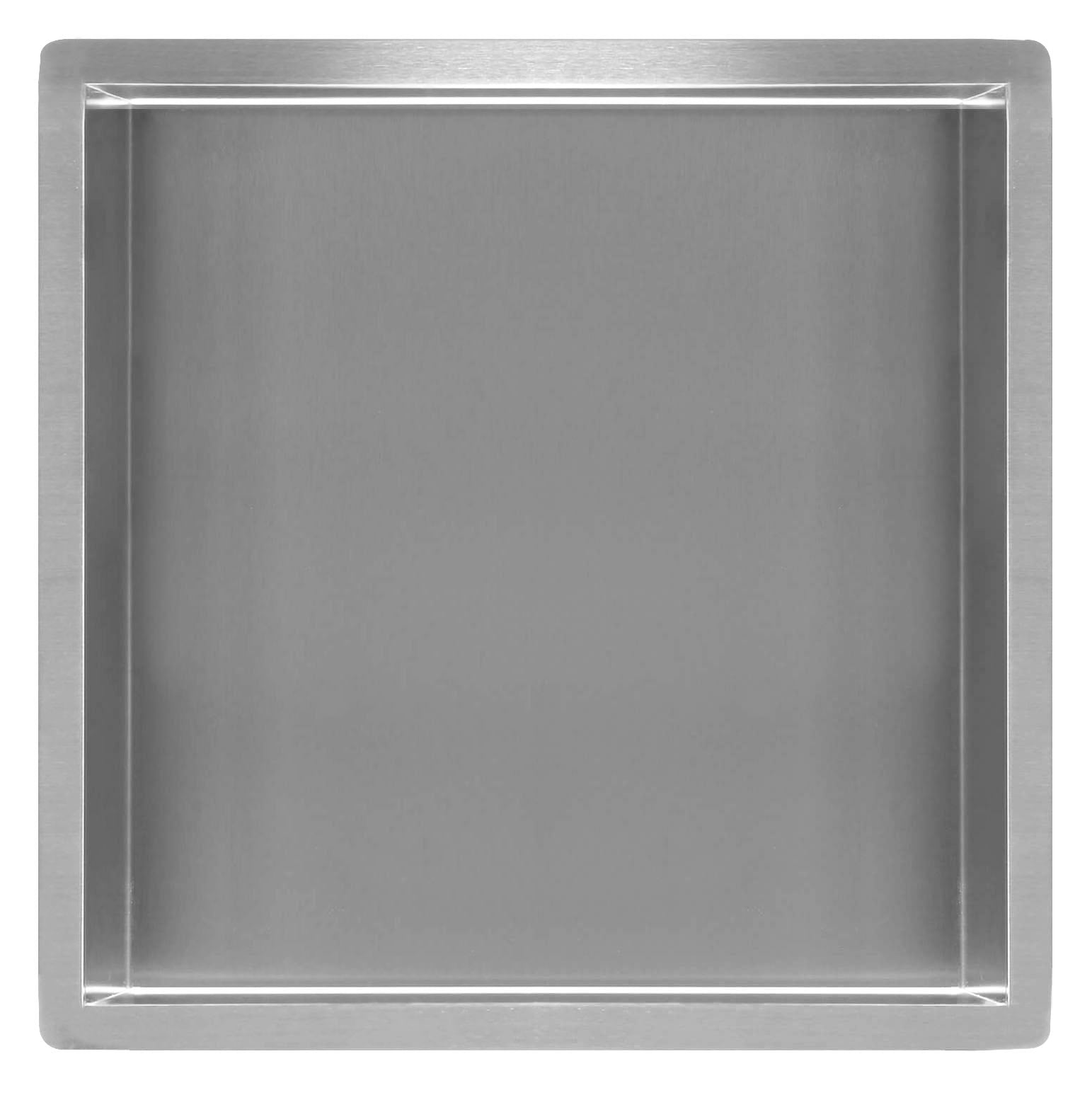 Sunk inbouwnis 30 x 30 x 7 cm RVS 8719323036123