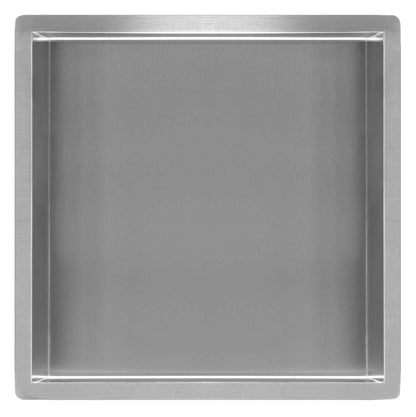 Sunk inbouwnis 30 x 30 x 7 cm RVS 8719323036123