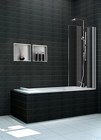 Nicho empotrado de acero inoxidable Wiesbaden 30x30x10cm