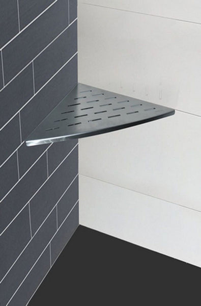 Estante de esquina InWall Wiesbaden 29x29 acero inoxidable