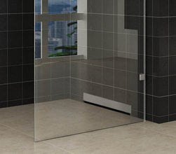 Muurgoot met flens 80 x 7 cm RVS - WDtegels
