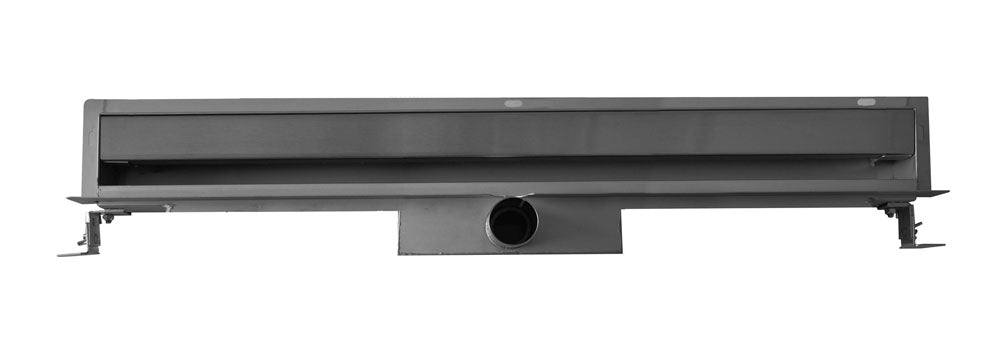 Muurgoot met flens 80 x 7 cm RVS - WDtegels