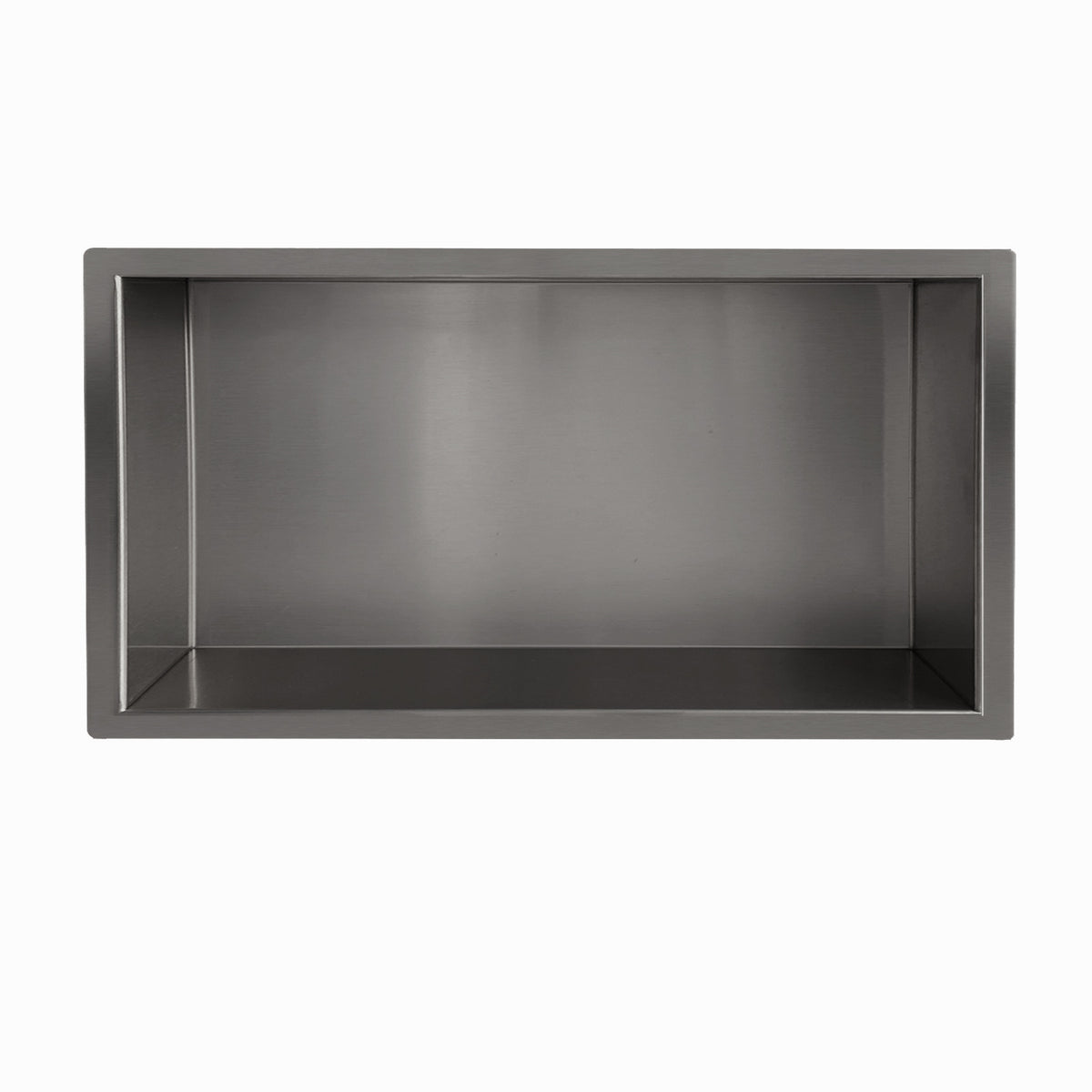 Demis inbouwnis 30x60x7cm gunmetal PVD