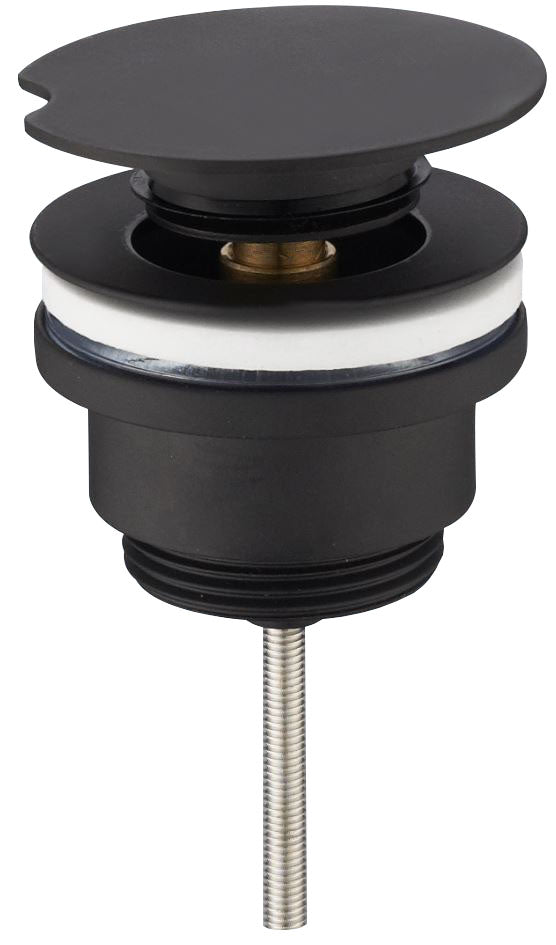 Flowe draaiwaste afvoerplug 5/4" mat zwart - WDtegels