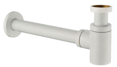 UniMatch fountain siphon 5/4" x 32 mm matt white
