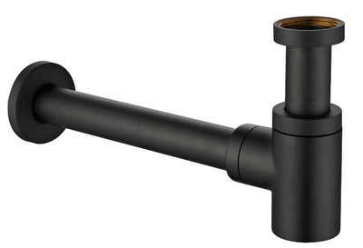 UniMatch fonteinsifon 5/4" x 32 mm mat zwart