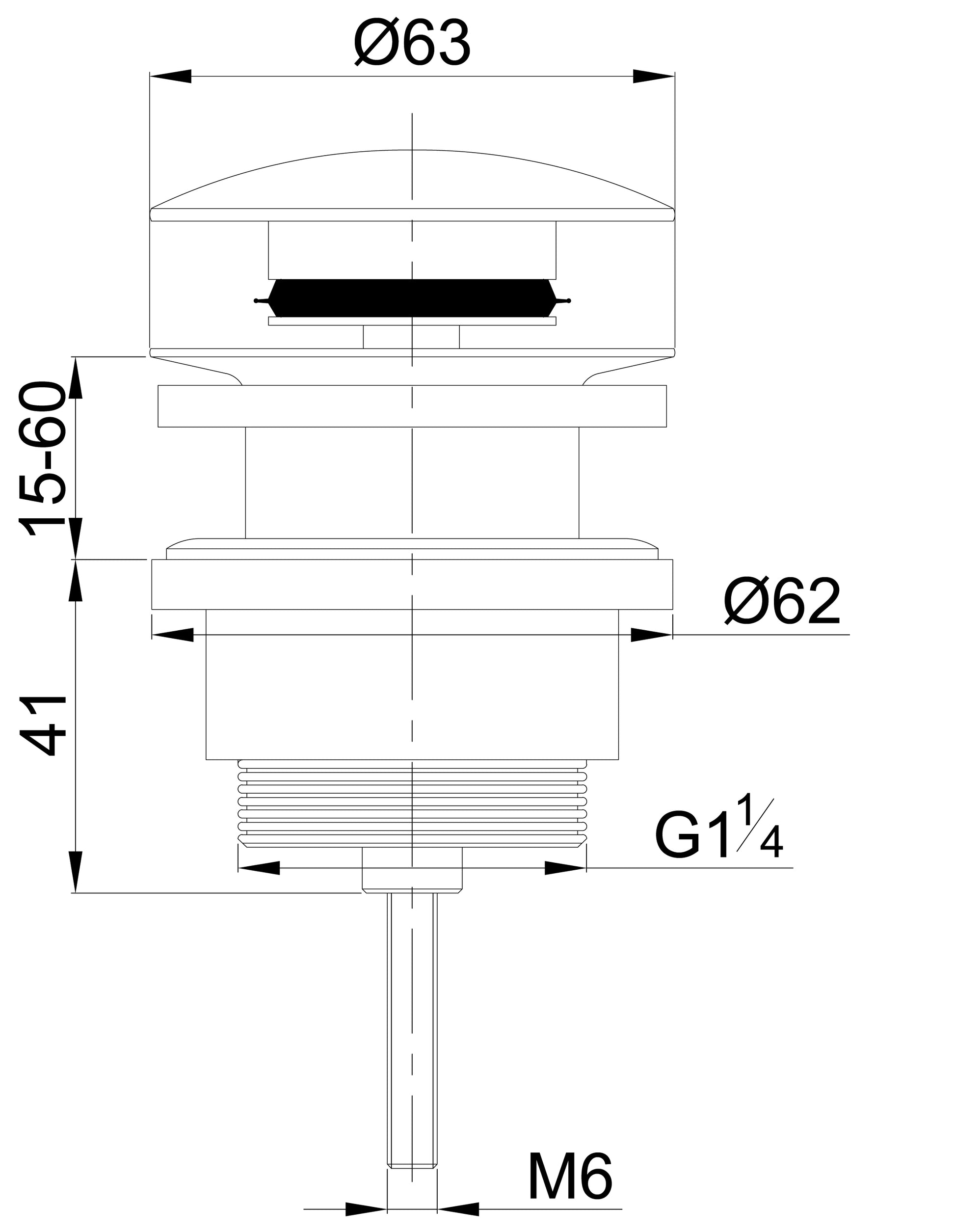 Wiesbaden luxe clickwaste 5/4 laag model mat-wit - WDtegels