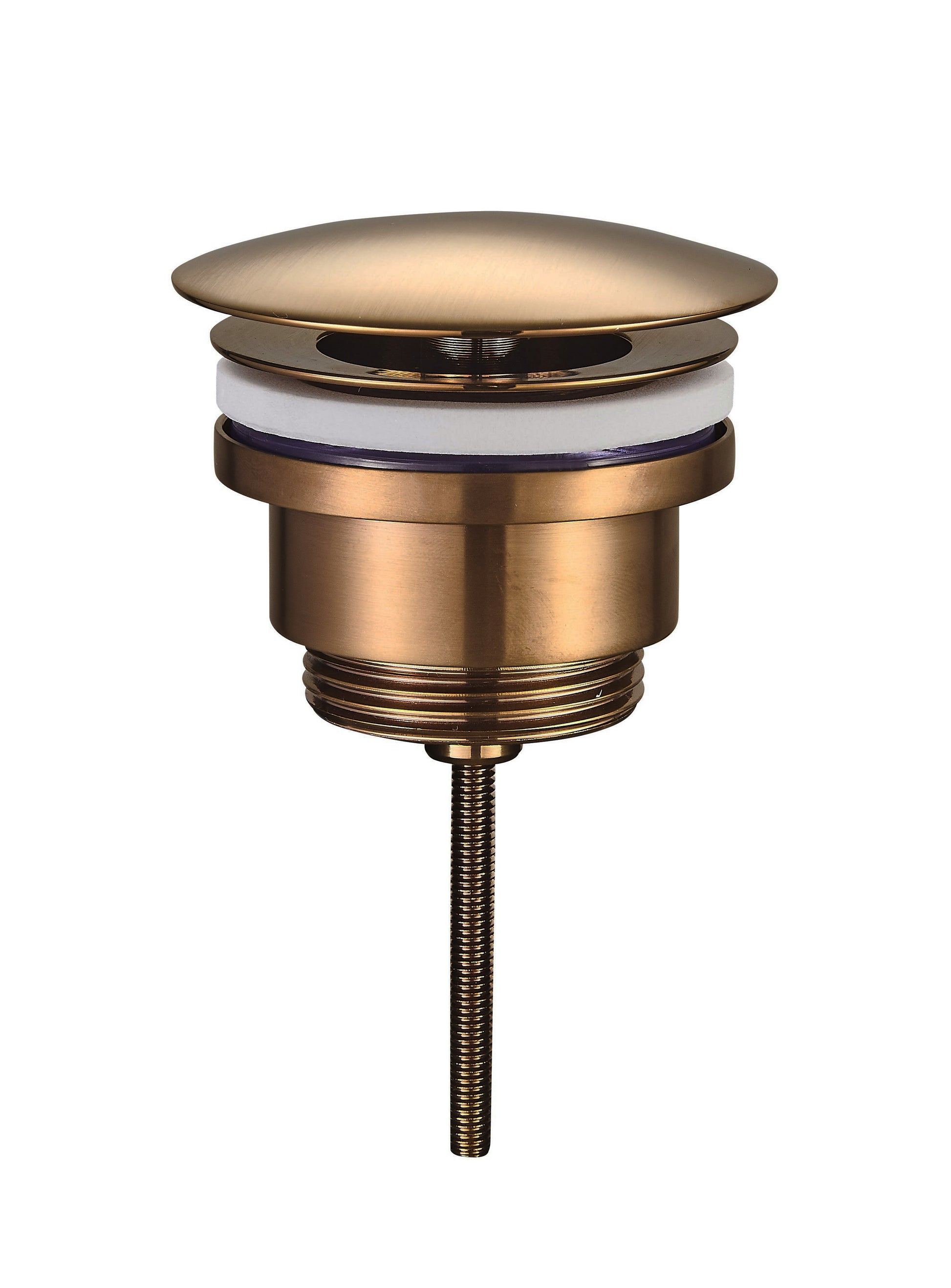 UniMatch open afvoerplug 5/4'' geborsteld brons koper PVD - WDtegels