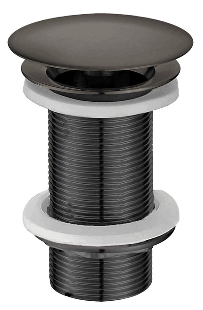 UniMatch open afvoerplug verlengd 5/4 inch gunmetal