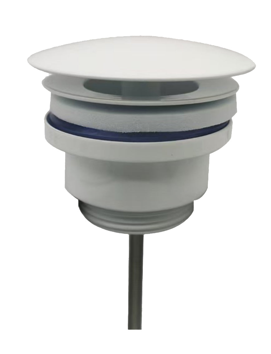 UniMatch open afvoerplug 5/4''mat wit - WDtegels