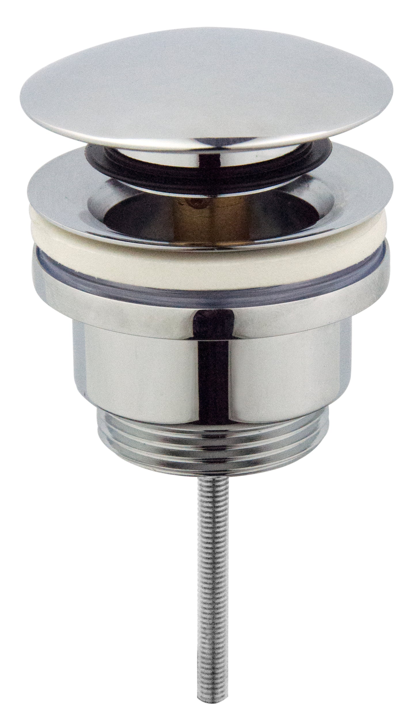 Tapón de drenaje Eco Clickwaste de 5/4" cromado