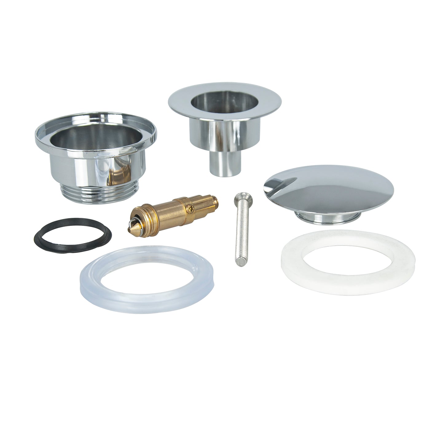 Tapón de drenaje Eco Clickwaste de 5/4" cromado