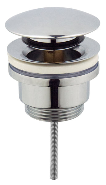 Eco clickwaste afvoerplug 5/4" chroom