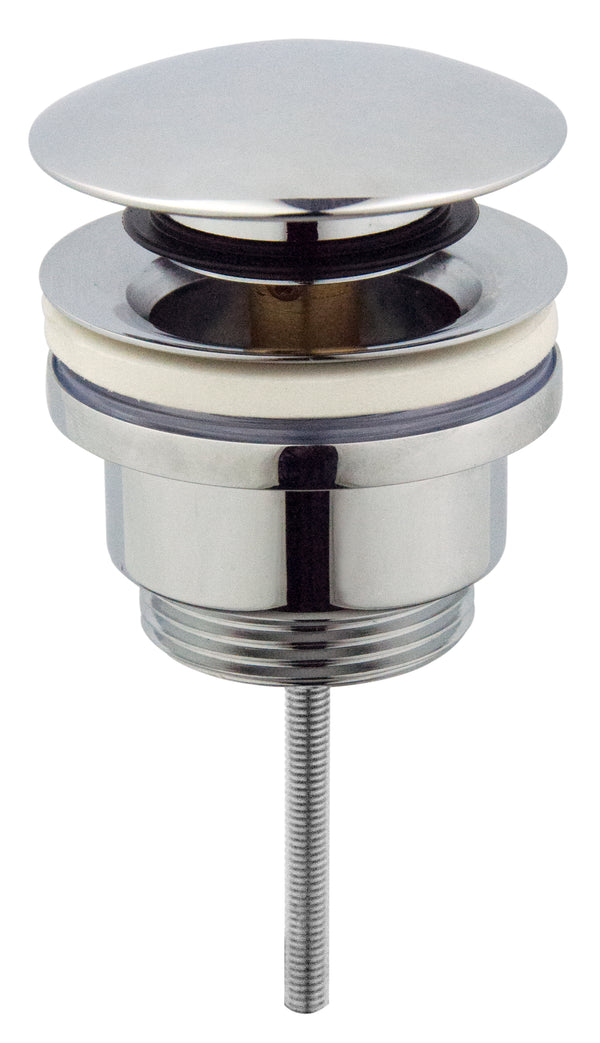 Eco clickwaste afvoerplug 5/4" | Chroom