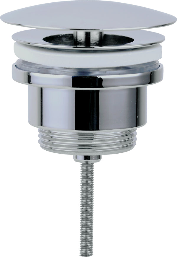 Eco open afvoerplug 5/4" | Chroom