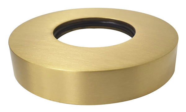 UniMatch siphon rosette 32 mm x 65 mm brushed brass PVD