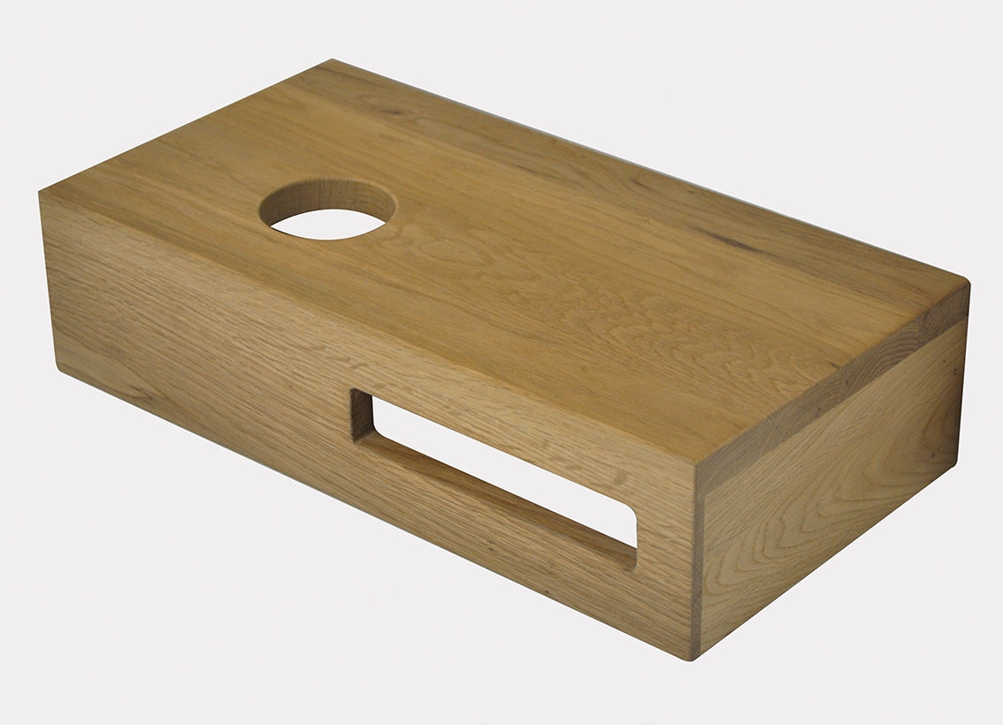 Oak fontein planchet 40 x 21 x 10 cm links