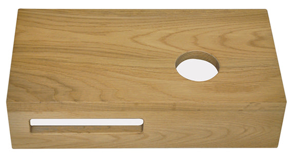 Oak planchet 40 x 21 x 10 cm rechts - WDtegels