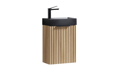 Ribbella fonteinkast 40x22cm naturel eik - sfeerbeeld