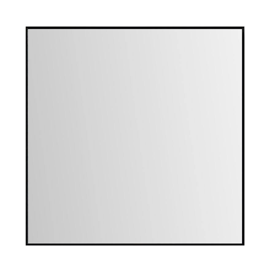 Ribbella badkamerspiegel 100cm in mat zwart
