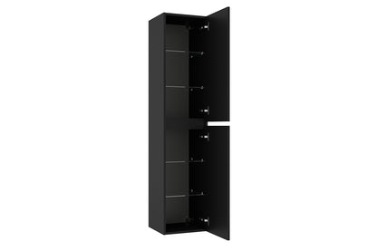 Alvara kolomkast 160x35x35cm mat zwart - productfoto