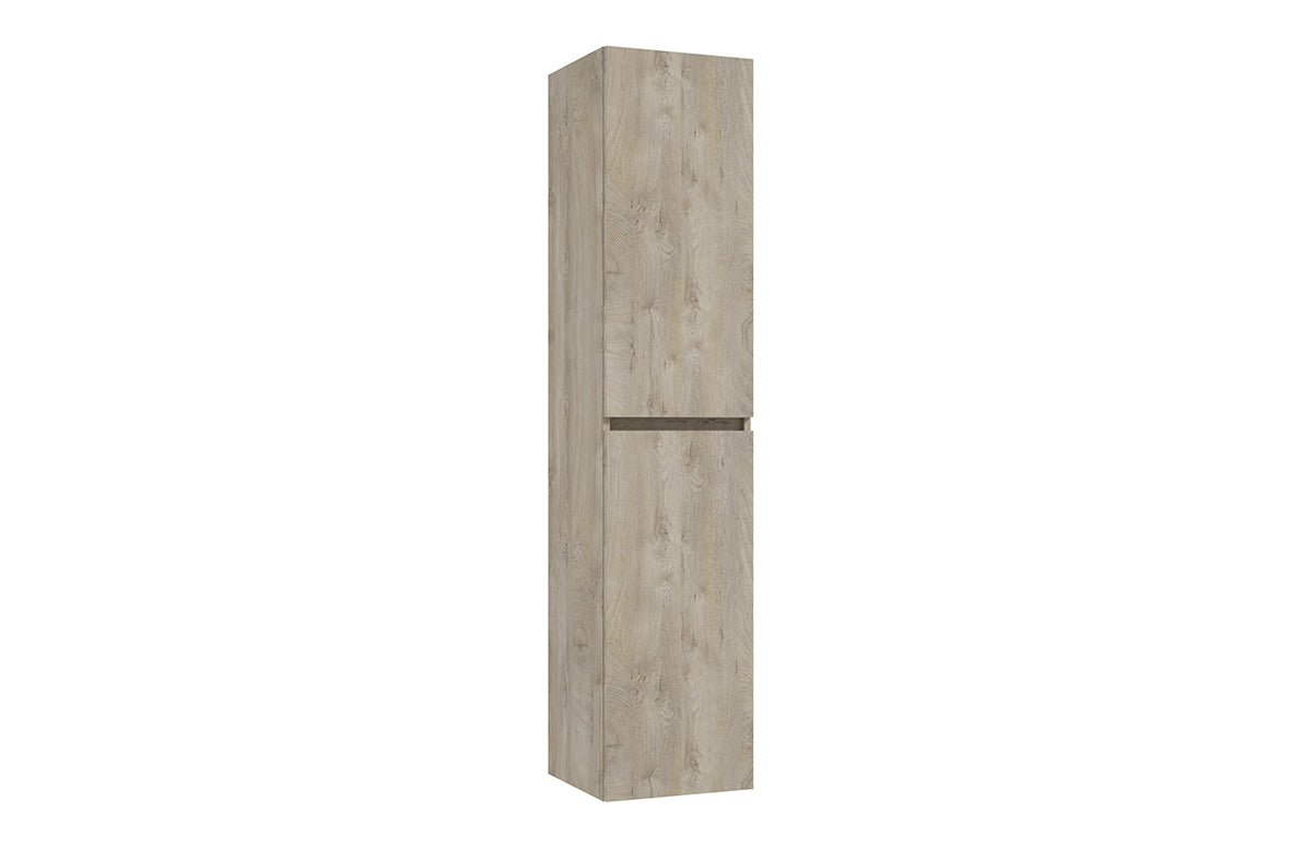 Alvara kolomkast 160x35x35cm grijs eiken - detailfoto