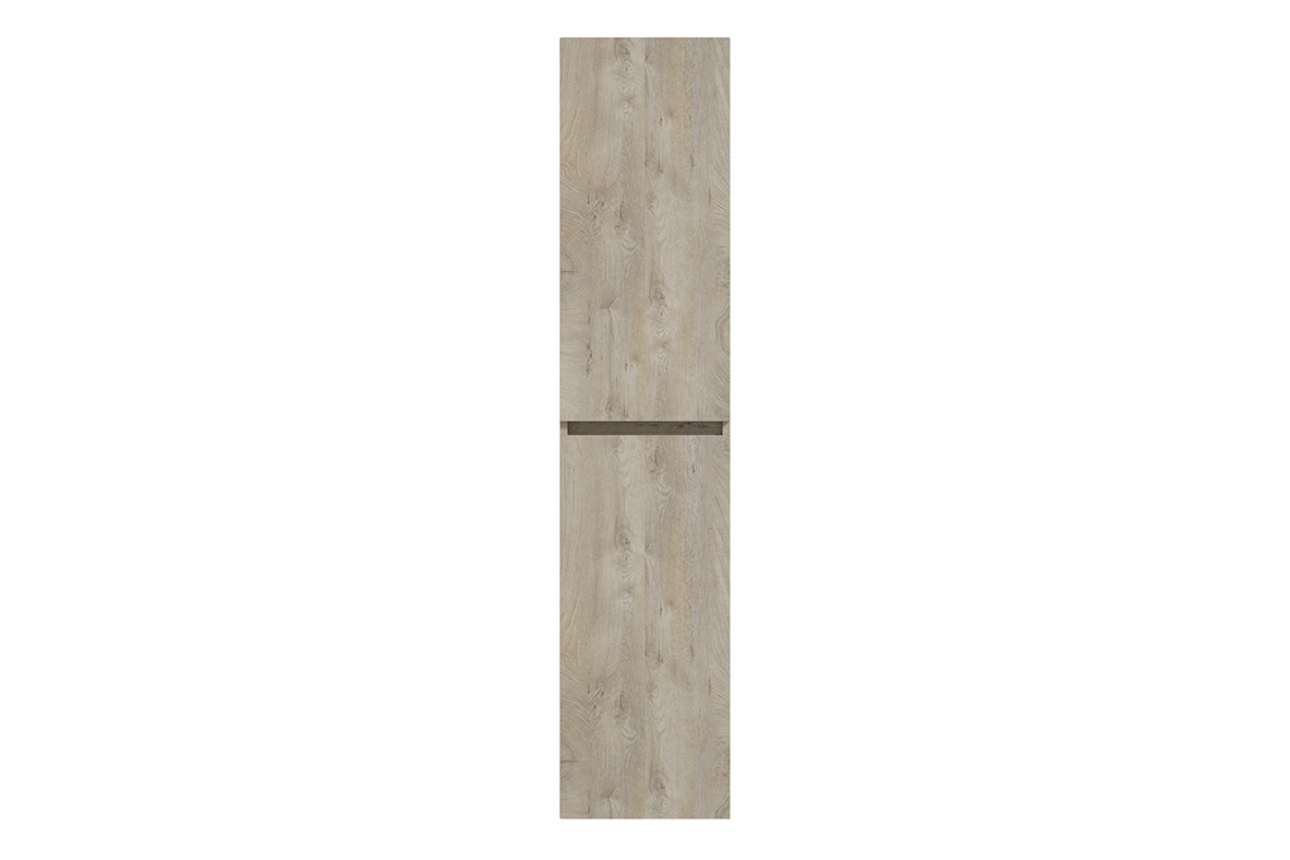 Alvara kolomkast 160x35x35cm grijs eiken - sfeerbeeld
