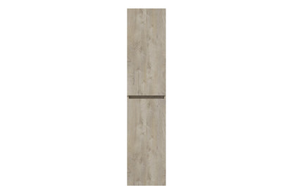 Alvara kolomkast 160x35x35cm grijs eiken - sfeerbeeld