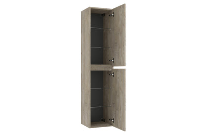 Alvara kolomkast 160x35x35cm grijs eiken - productfoto