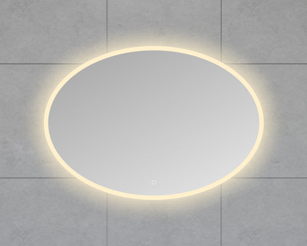 Oliva ovale spiegel | 100x70cm | LED | Dimbaar | Spiegelverwarming
