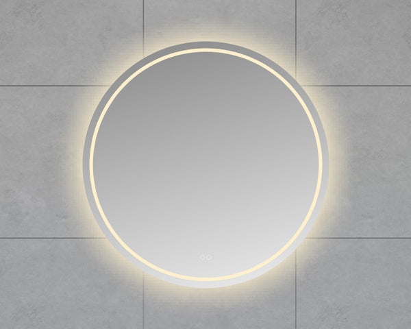 Lumora ronde spiegel | 100cm | LED | Dimbaar | Spiegelverwarming